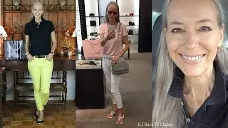Vlog: Shopping at Chanel For Business Affinity; Black Polo, Yellow Jeans/Classic Fashion Over 40, 50