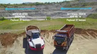 Astra HD9 vs. ADT40 Dumper Productivity Beyond the Road