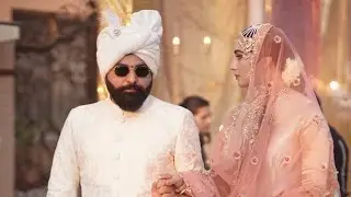 Ali xeeshan wedding-ties knot with myrah