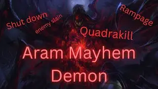 Satisfying Fiddlesticks - LoL Aram Mayhem Gameplay
