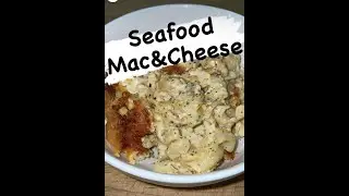 Quick and Easy Seafood Mac&Cheese #shorts #seafood #macaroni #cheese #howtomake