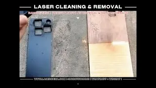Laser Wood Paint Removal for Furniture and Building Materials Like Stools and Panels