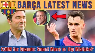 Barcelona Transfer Dilemma Should Bar&ccedil;a Sell Marc Casado for &euro;30M