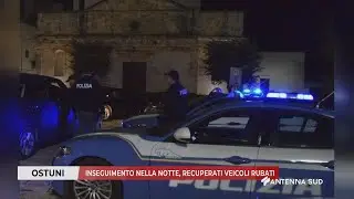 17 GENNAIO 2026 - OSTUNI (BR) - INSEGUIMENTO NELLA NOTTE, RECUPERATI VEICOLI RUBATI