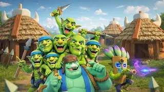 Ganando solo con duendes en Clash Royale