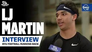 LJ Martin on what he's enjoyed about spring ball so far and how he wants to improve