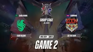 Game2: SYS Vs FLCN ការប្រកួត​ MSC2024 #Game#Maboygame#MSC24