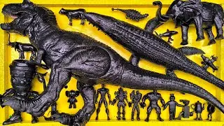 Dinosaurus Jurassic World Dominion: T-rex, Brachiosaurus, Catnap, King Kong, Godzilla, Skibidi