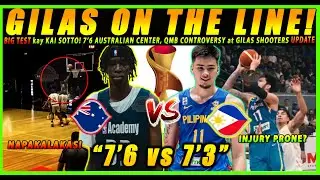 MASUSUBUKAN si KAI SOTTO sa 7&rsquo;6 HIGANTE ng AUSTRALIA! | 3 LEGIT SHOOTERS para sa GILAS! | QMB LUCKY?