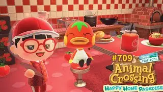 🦆🍅 Déco Tomaterie de Ketchup 🏝️ Animal Crossing New Horizons 709 Happy Home Paradise Let’s play