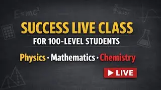 PHY 101 LIVE CLASS ON WORK, ENERGY & POWER
