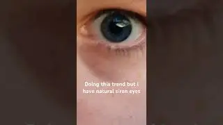Ny eyes are so blue