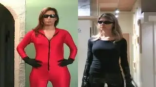 Superheroine Red Vixen part 1