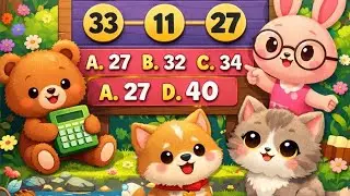99% Fail 😱 | Cute Animals Math Puzzle LIVE 🧠🐻 | Solve If You&rsquo;re Smart!