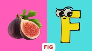 Фруктовая вечеринка! Фонетическая танцевальная песня для детей! Фонетическая песенка про фрукты для детей @freeforlearn