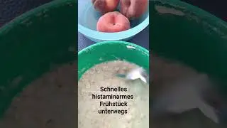 Histaminarmes Fr&uuml;hst&uuml;ck f&uuml;r unterwegs #histaminhexe #histaminarm #m&uuml;sli #hotelohnefr&uuml;hst&uuml;ck