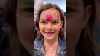 #shorts Quinn 🥲😂 #facepaint #facepainter #easter #easterbunny #makeup