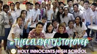 #TheCelebrityStopover at Holy Innocents High School