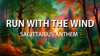 Rhea Nova - Run With The Wind (Sagittarius Anthem) | Lyric Video