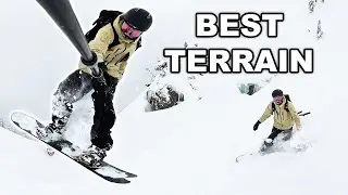 The Best Natural Terrain for Snowboarding is Here