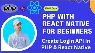 📝 Creating a Sign-Up and Login API in PHP for React Native Apps