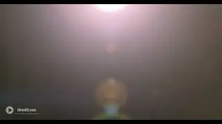 Blurred Dust Particles With The Light Source And Lens Flares - Free Video Footage