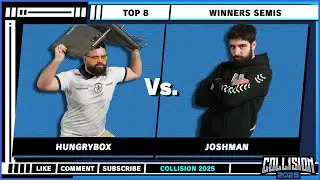 Collision 2025 - Hungrybox (Jigglypuff) vs Joshman (Fox) - Top 8 - W. Semis - Super Smash Bros Melee