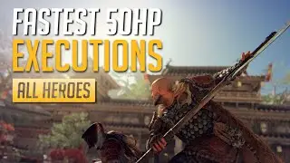For Honor - Fastest 50 HP Executions (Max Healing) All Heroes