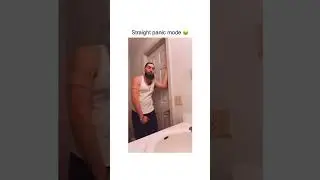 Straight panic mode #Shorts #funny
