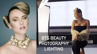 BTS Beauty Photography with profoto flash | Behind the scenes inside Patrick Seguin Studio