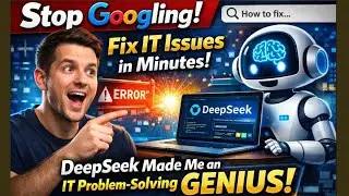 Stop Googling Fix IT Issues in Minutes with DeepSeek | DeepSeek Made Me an IT Problem-Solving Genius