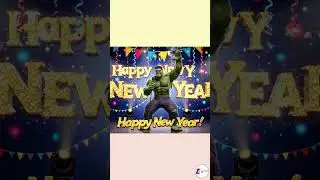 Happy new year hulk #happynewyear #hulk #shorts