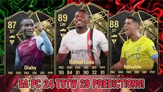 EA FC 24 TOTW 29 PREDICTIONS PART 1/2 FT. 🇵🇹 RONALDO, 🇫🇷 DIABY AND 🇵🇹 LEAO