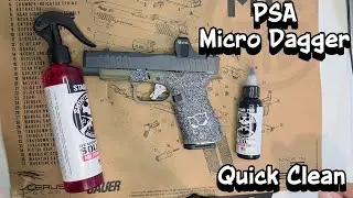 Quick Clean: PSA Micro Dagger Using Shooter Lube | Fast & Effective Maintenance