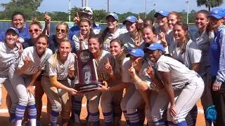 UWF Softball Highlights vs Lee - UWF wins South Region Championship