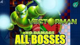 Vectorman - How to Beat ALL BOSSES (NO DAMAGE)🟢 Sega Genesis Classics Collection