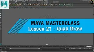 MAYA MASTERCLASS 21 - What is The QUAD DRAW TOOL? & How To Use It ( Beginner Tutorial )