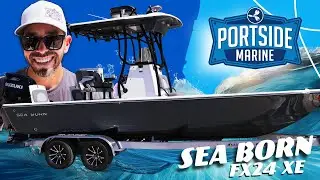 2026 Sea Born FX24 XE &ndash; Graphite Gray / Black Edition at Portside Marine