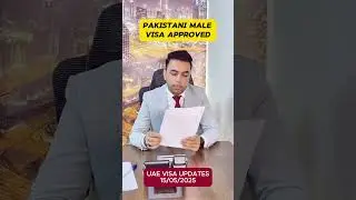 Pakistani Male Visa Approval Started in UAE