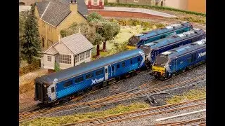 Scotrail Saltire Liveried Mk.2 Coaches