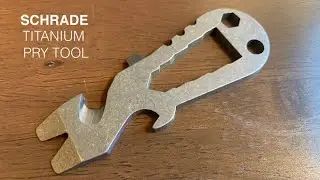 Schrade Titanium Pry Tool