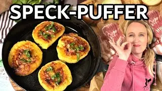 Party Speck Puffer | Kartoffelpuffer herzhaft | Die Frau am Grill