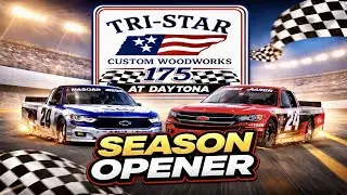 Tri-Star Custom Woodworks 175 @ Daytona | MER Stamm Studio Network Trucks