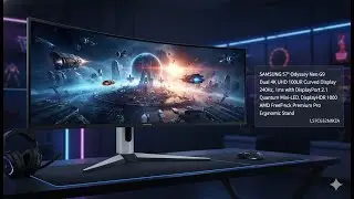 Samsung Odyssey Neo G9 57&rdquo; Review | Dual 4K UHD 240Hz Curved Quantum Mini-LED Gaming Monitor