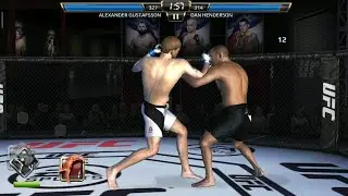 fight - 10 || Alexander Gustafson Vs dan henderson || ufc mobile #ufc #ufcmobile