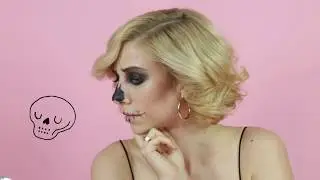 Last Minute Halloween Look: Glam Skeleton