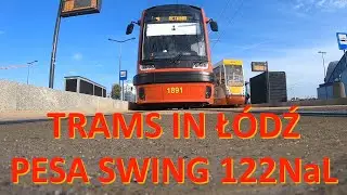 Tramwaje w Łodzi. Pesa Swing 122NaL/Trams in Łódź Pesa Swing 122NaL