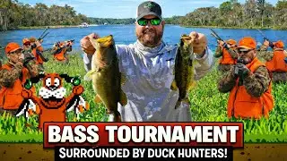 Cold Front Bass Tournament on Lake Griffin (Harris Chain) | Duck Hunters & Tough Fishing