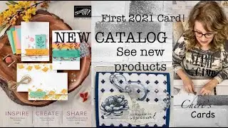 Stampin' Up! New Products 2021 Catalog & Tasteful Textures Card