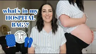 WHAT'S IN MY HOSPITAL BAG! | First Time Mom